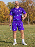 Football Ultra Violet Gridiron Men's Sports Jersey, front view