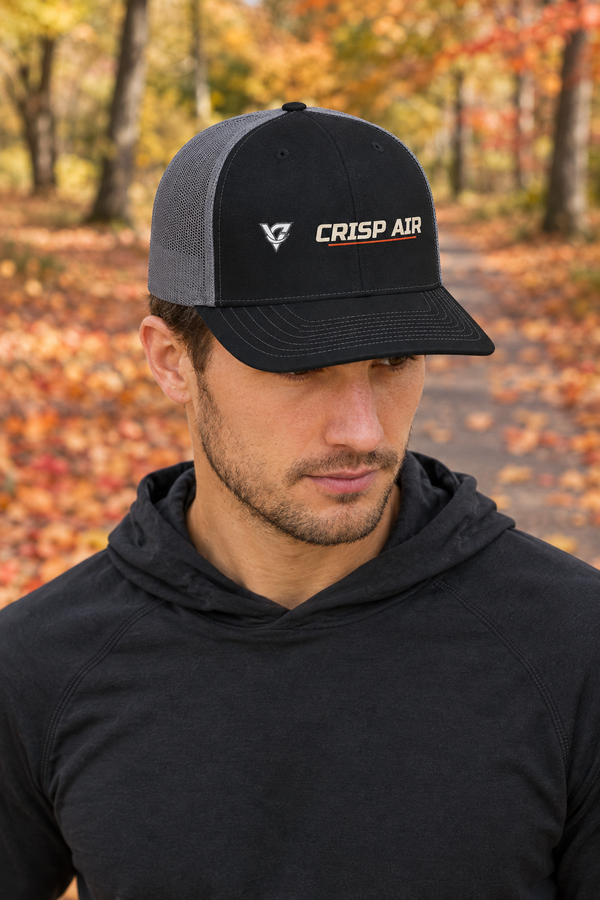 Crisp Air Trucker Cap — Vantacore Snapback Hat