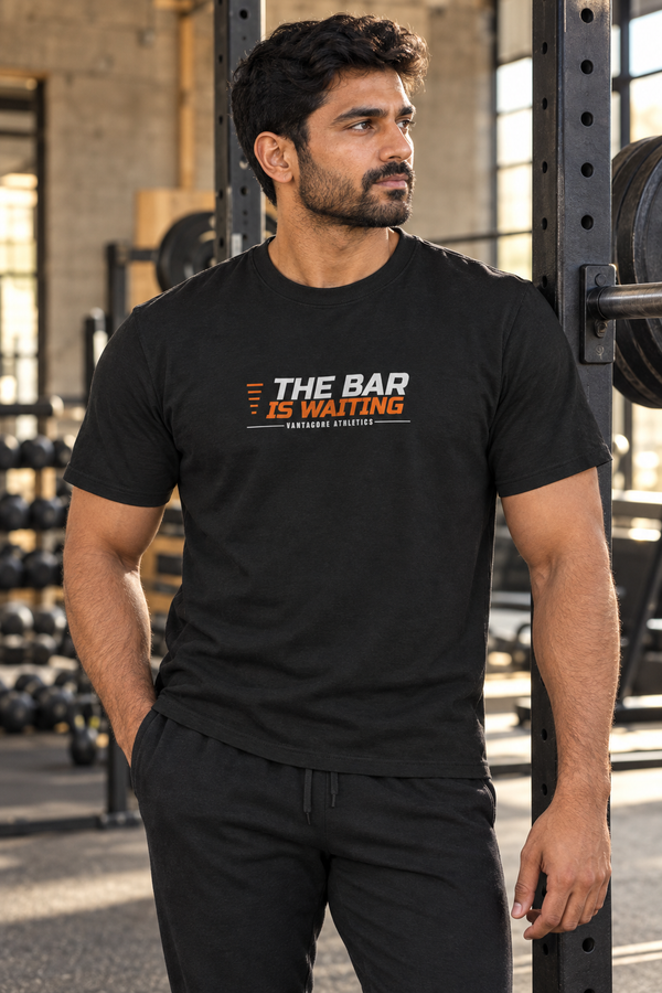 The Bar Is Waiting Men's Graphic Gym T-Shirt
