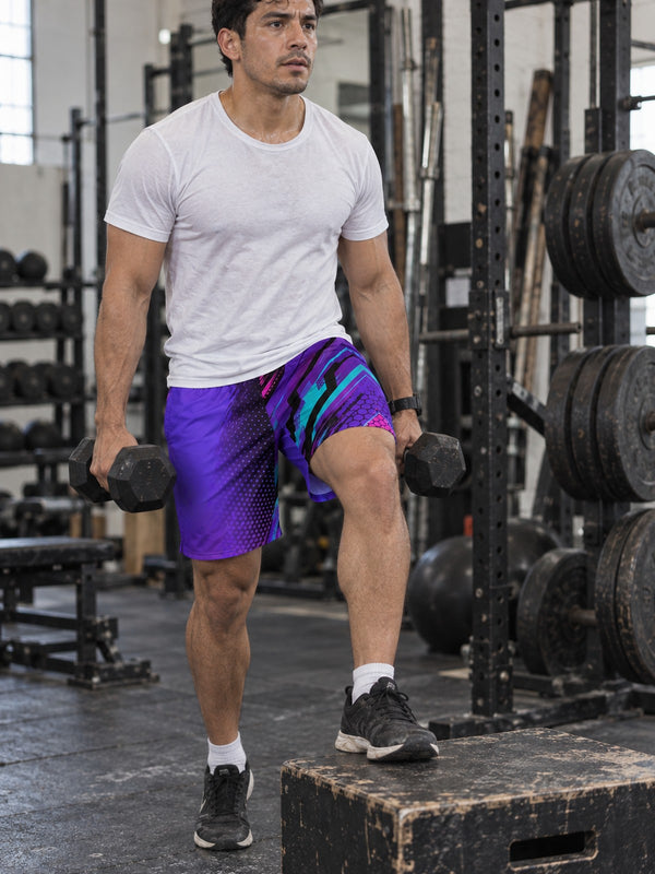 Men's Electric Vortex Athletic Multipurpose Shorts