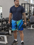 Men's Ocean Surge Athletic Multipurpose Shorts – gym training, front view