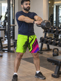 Men's Volt Fusion Athletic Multipurpose Shorts – gym training, front view