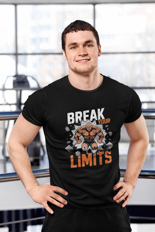 Be Stronger Than Your Excuses Unisex Graphic T-Shirt | Motivational Gym Tee