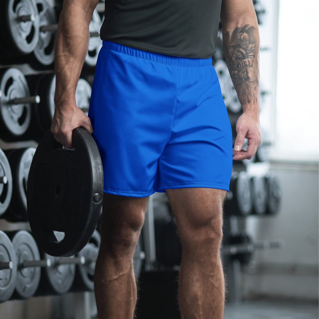 Royal Blue Essential Athletic Multipurpose Shorts – front