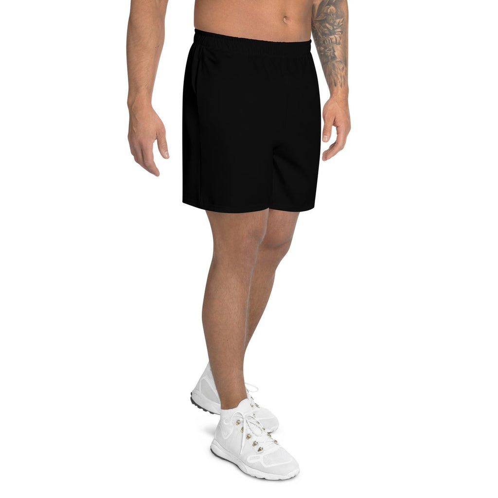 Stealth Black Essential Athletic Multipurpose Shorts – side