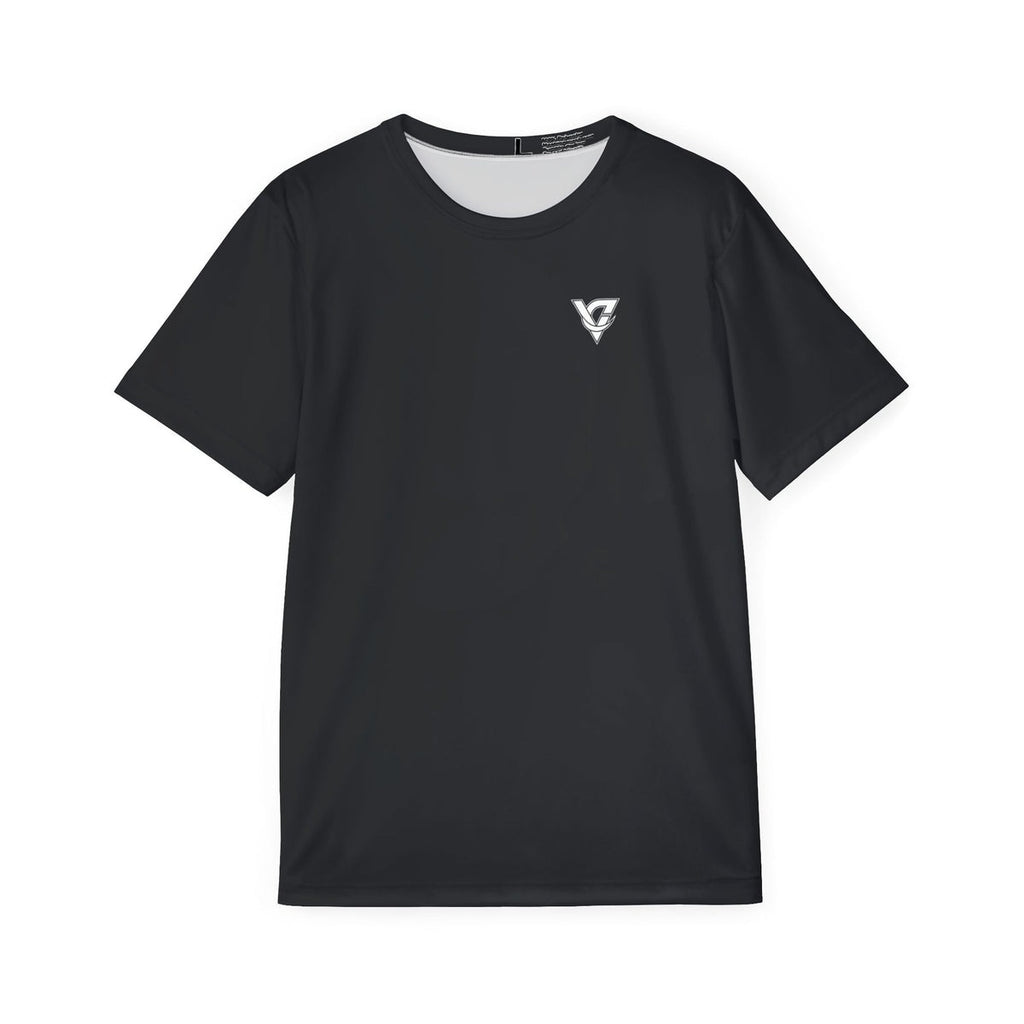 Stealth Black Essential Multipurpose Athletic Shirt – front