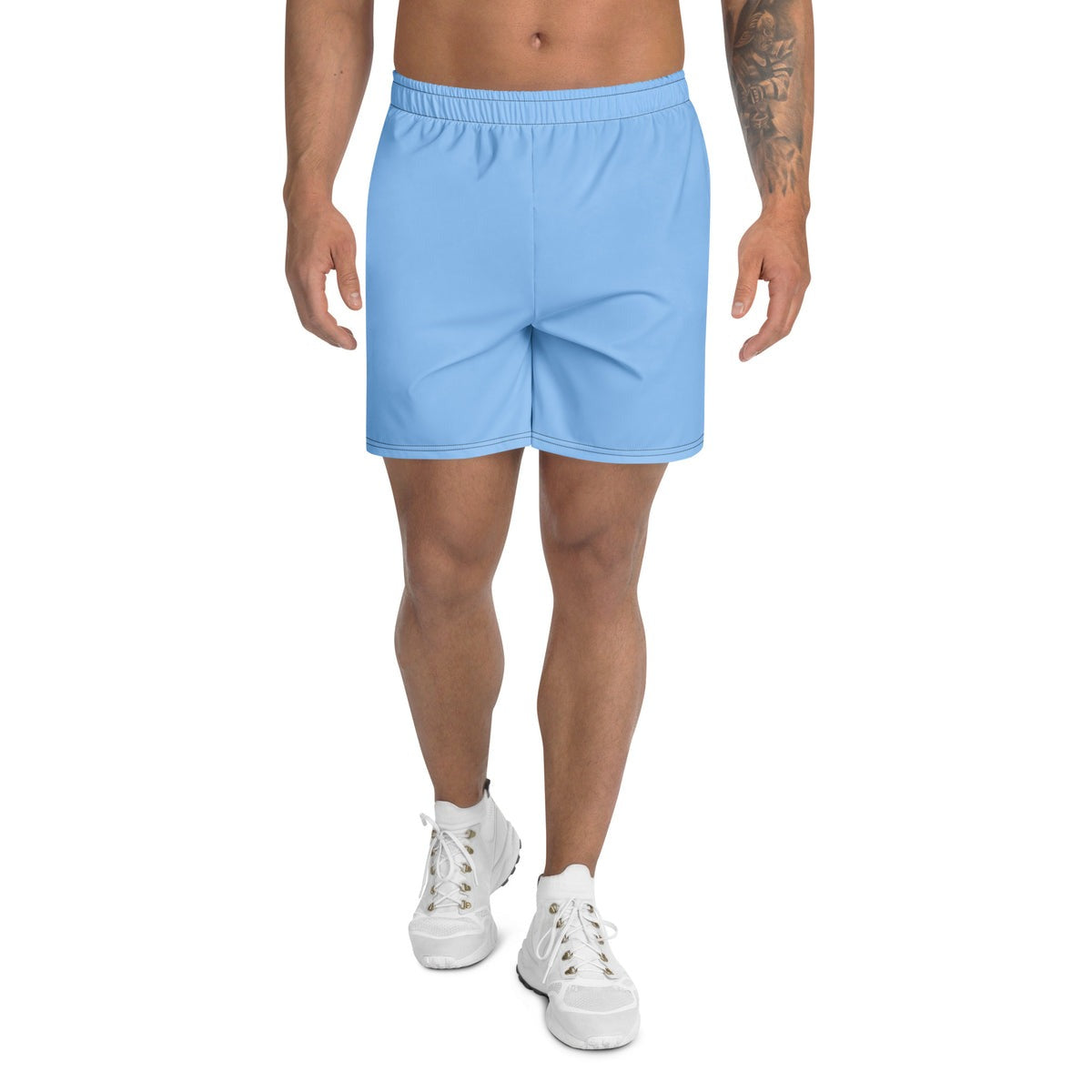 Sky Blue Essential Athletic Multipurpose Shorts – side