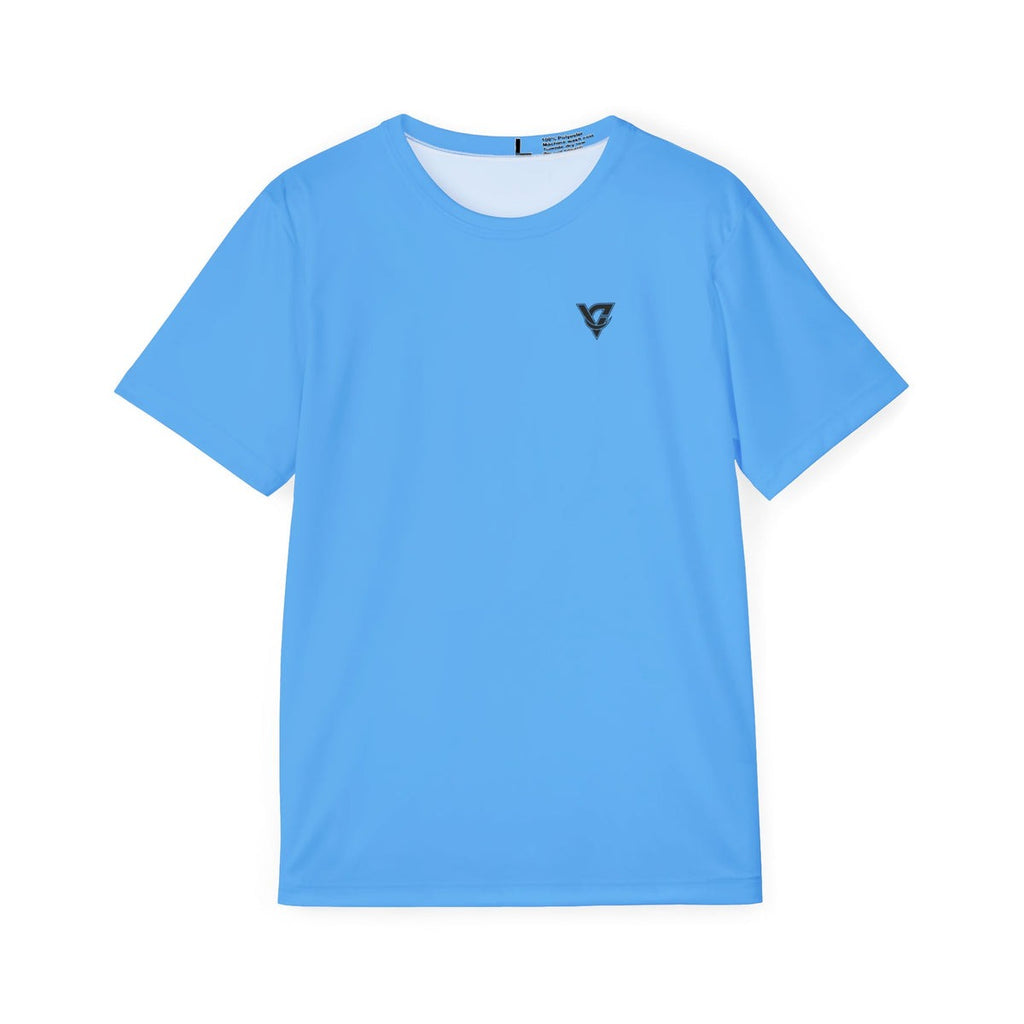Sky Blue Essential Multipurpose Athletic Shirt – front