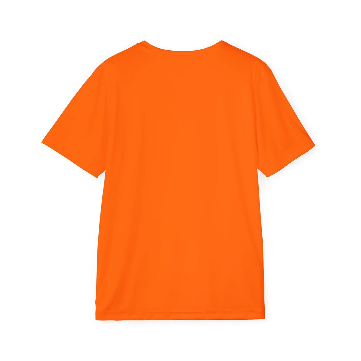 Blaze Orange Essential Multipurpose Athletic Shirt – back