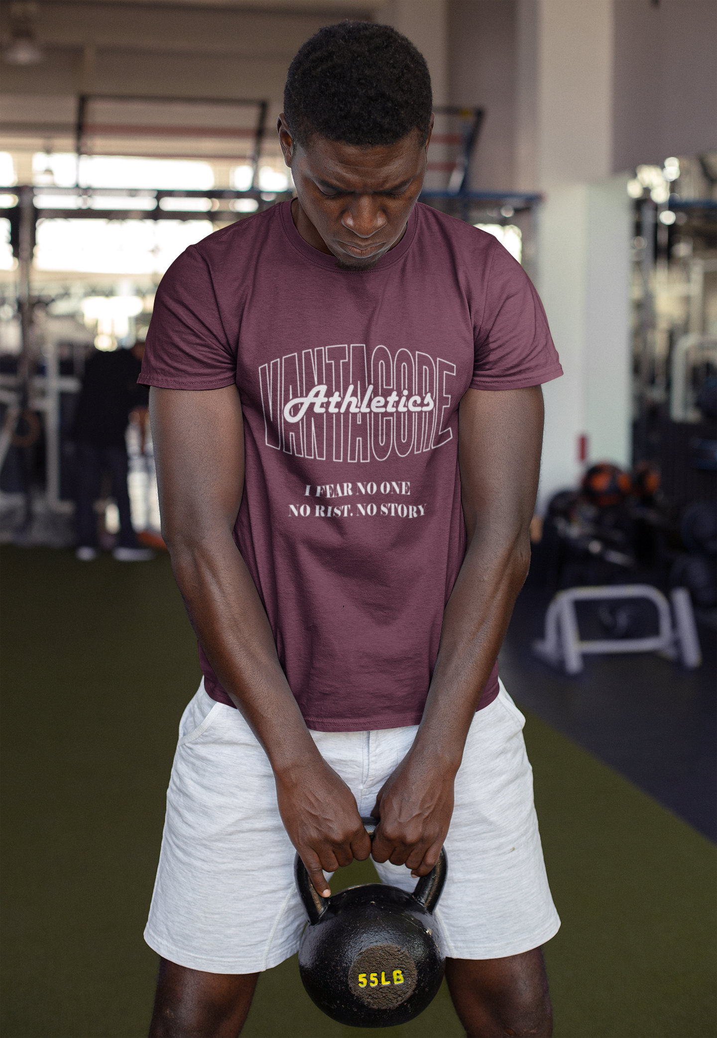Vantacore Athletics Unisex Graphic T-Shirt | Motivational Gym Fitness Workout Tee