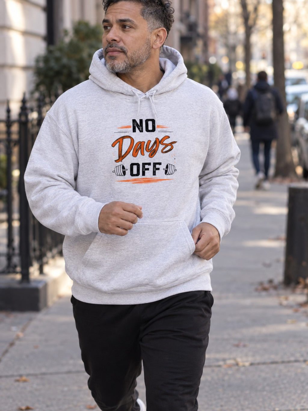 Man wearing the Vantacore No Days Off