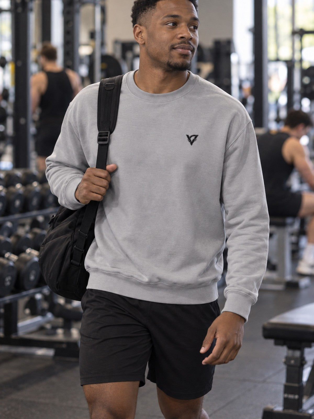 Man wearing the Vantacore Sweatshirt