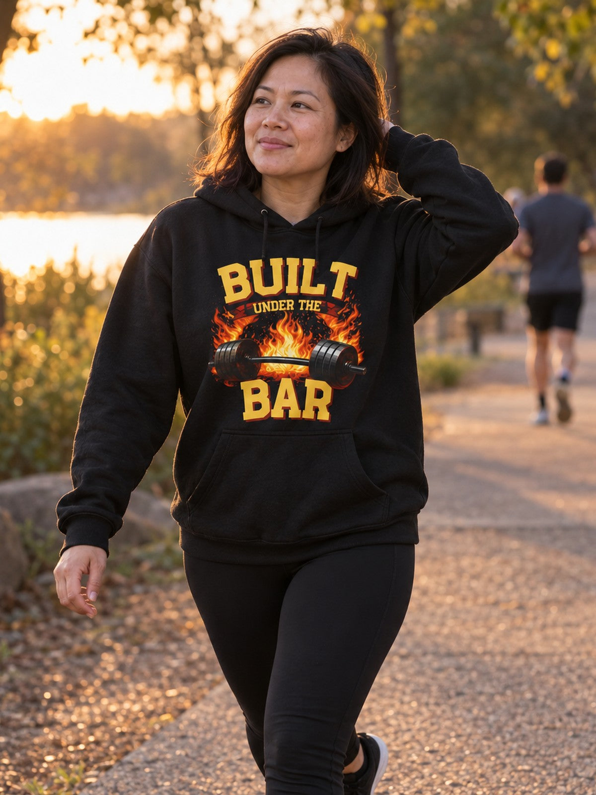 Woman wearing the Vantacore Built Under the Bar