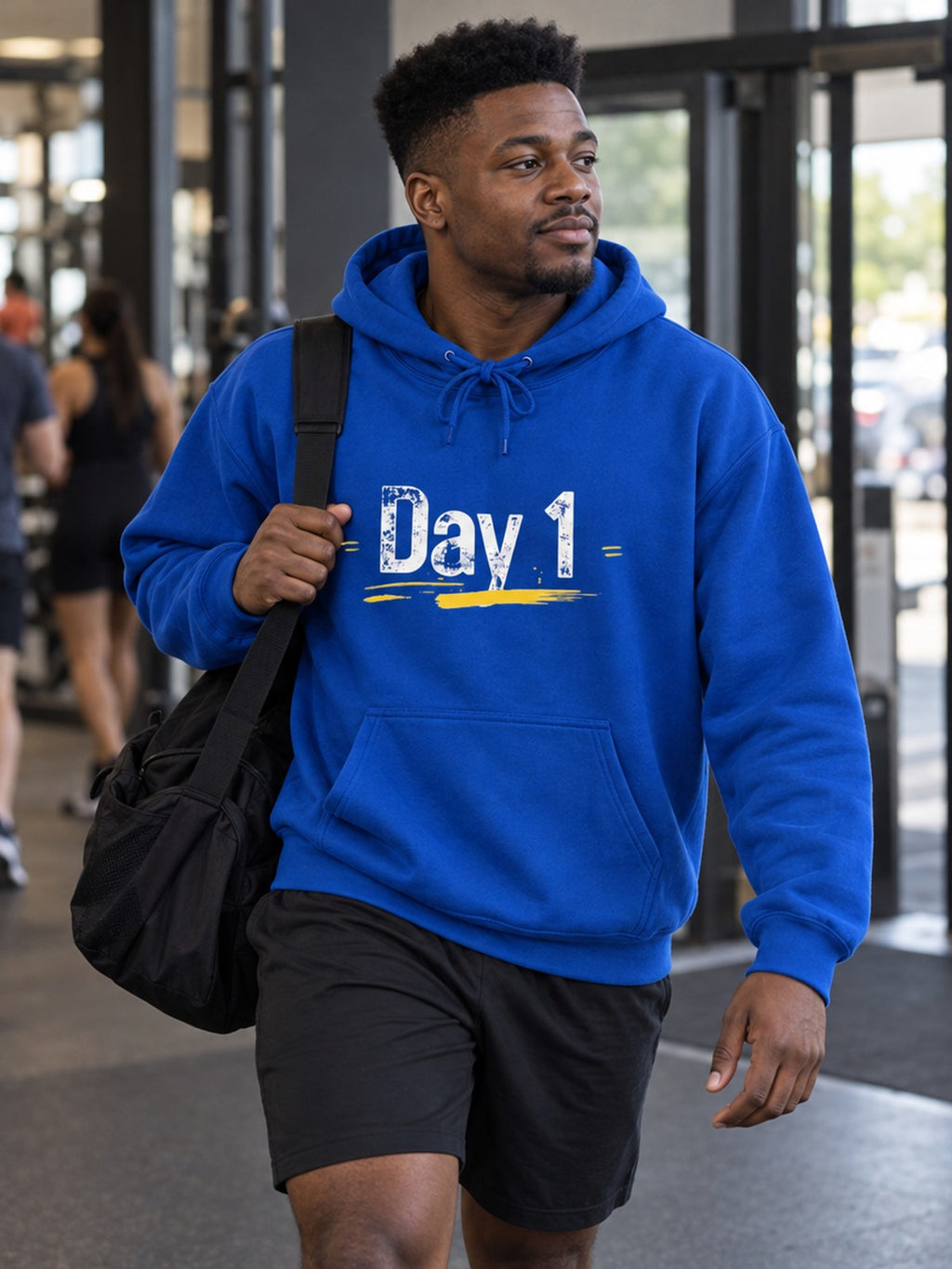 Man wearing the Vantacore Day 1