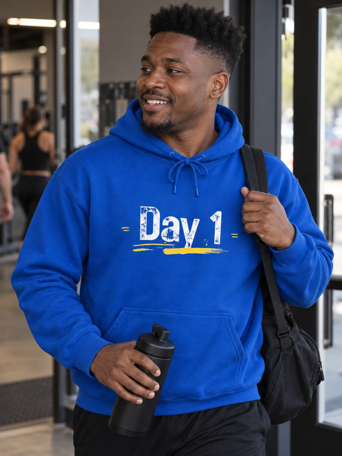 Man wearing the Vantacore Day 1