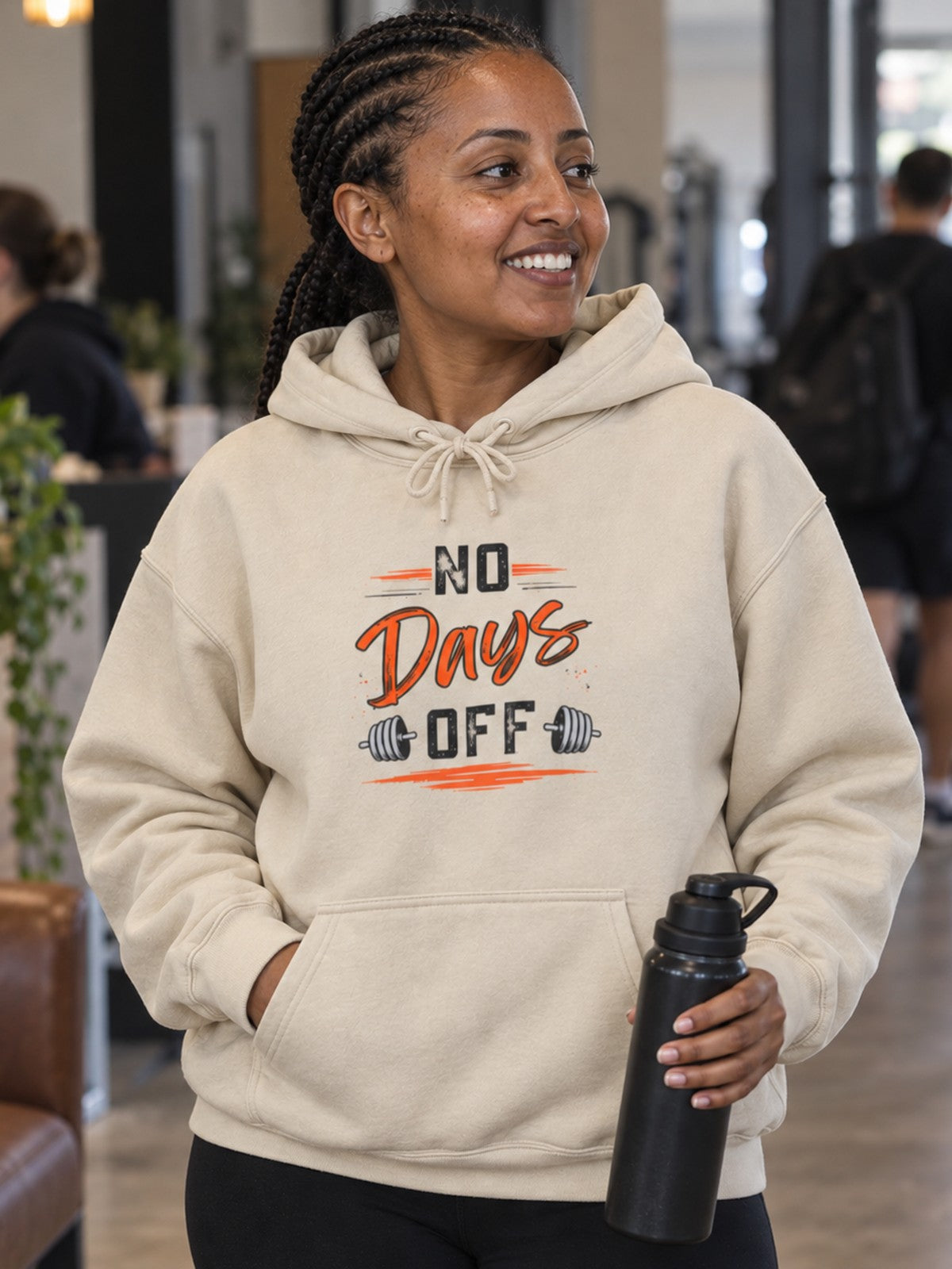 Woman wearing the Vantacore No Days Off