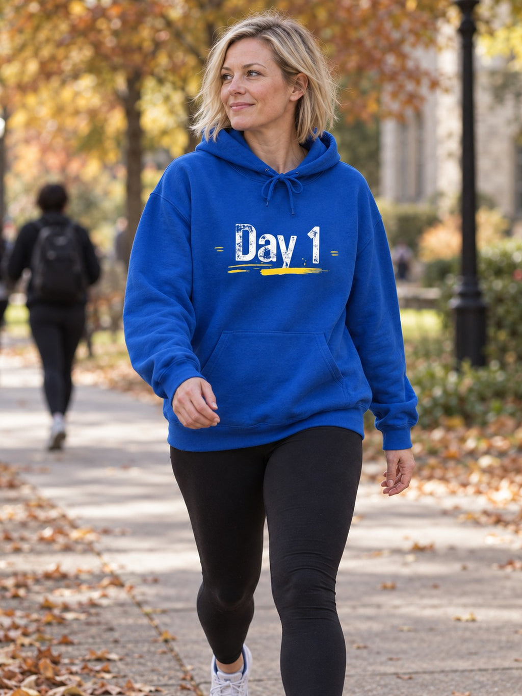 Woman wearing the Vantacore Day 1