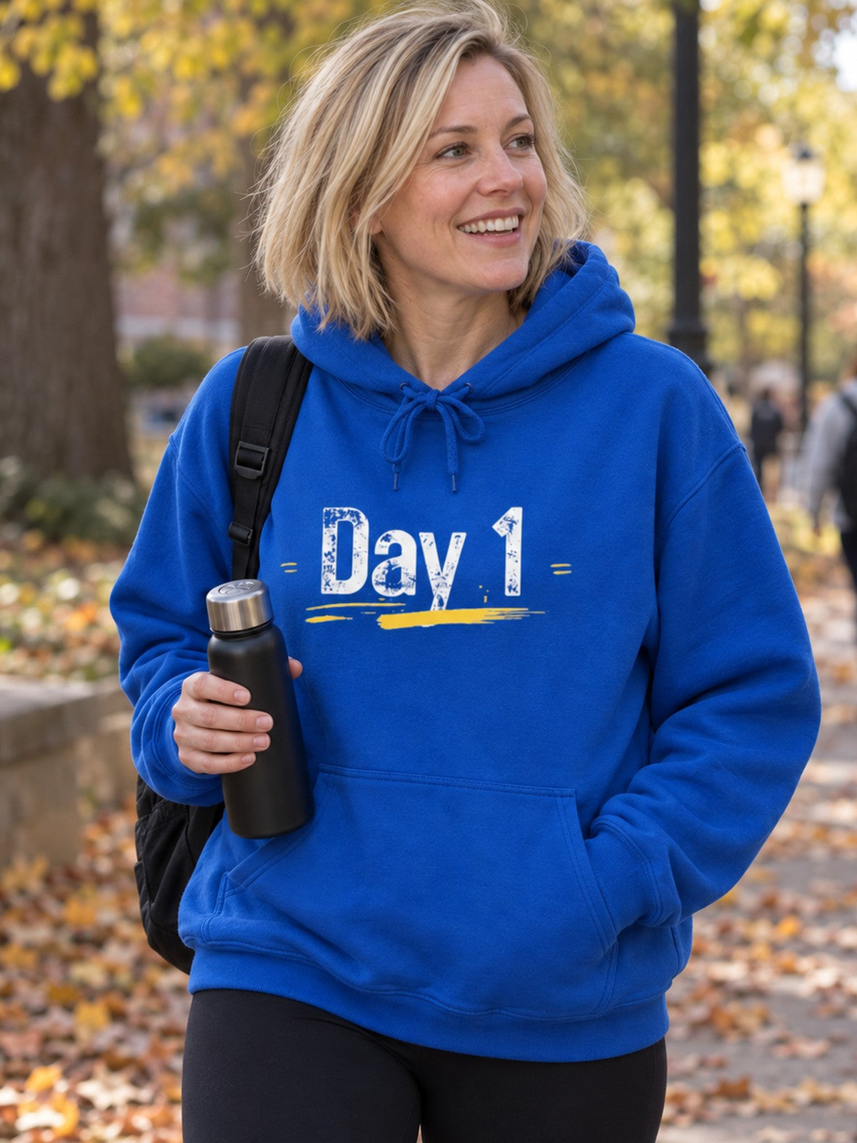 Woman wearing the Vantacore Day 1