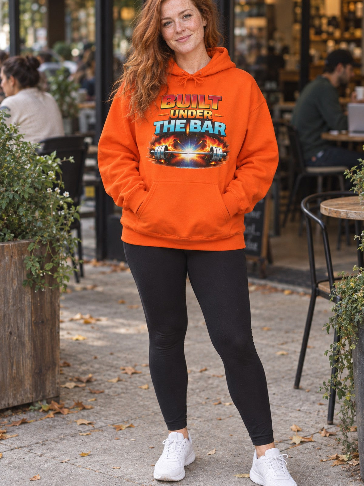Woman wearing the Vantacore Built Under the Bar