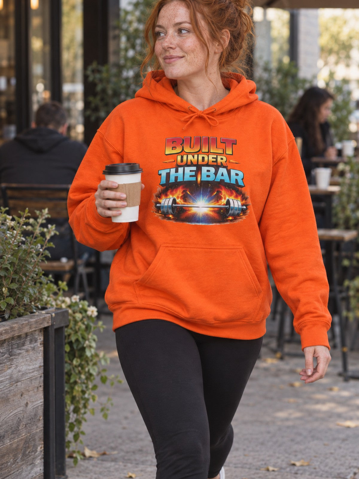 Woman wearing the Vantacore Built Under the Bar