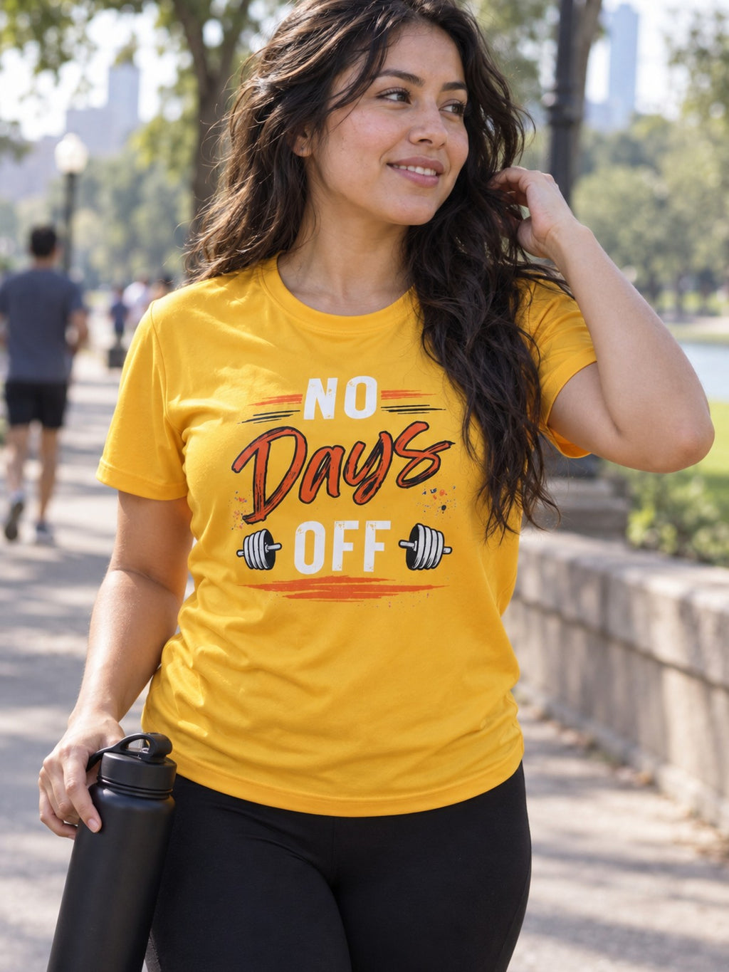 Woman wearing the Vantacore No Days Off