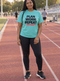 Woman wearing the Vantacore Plan Work Repeat