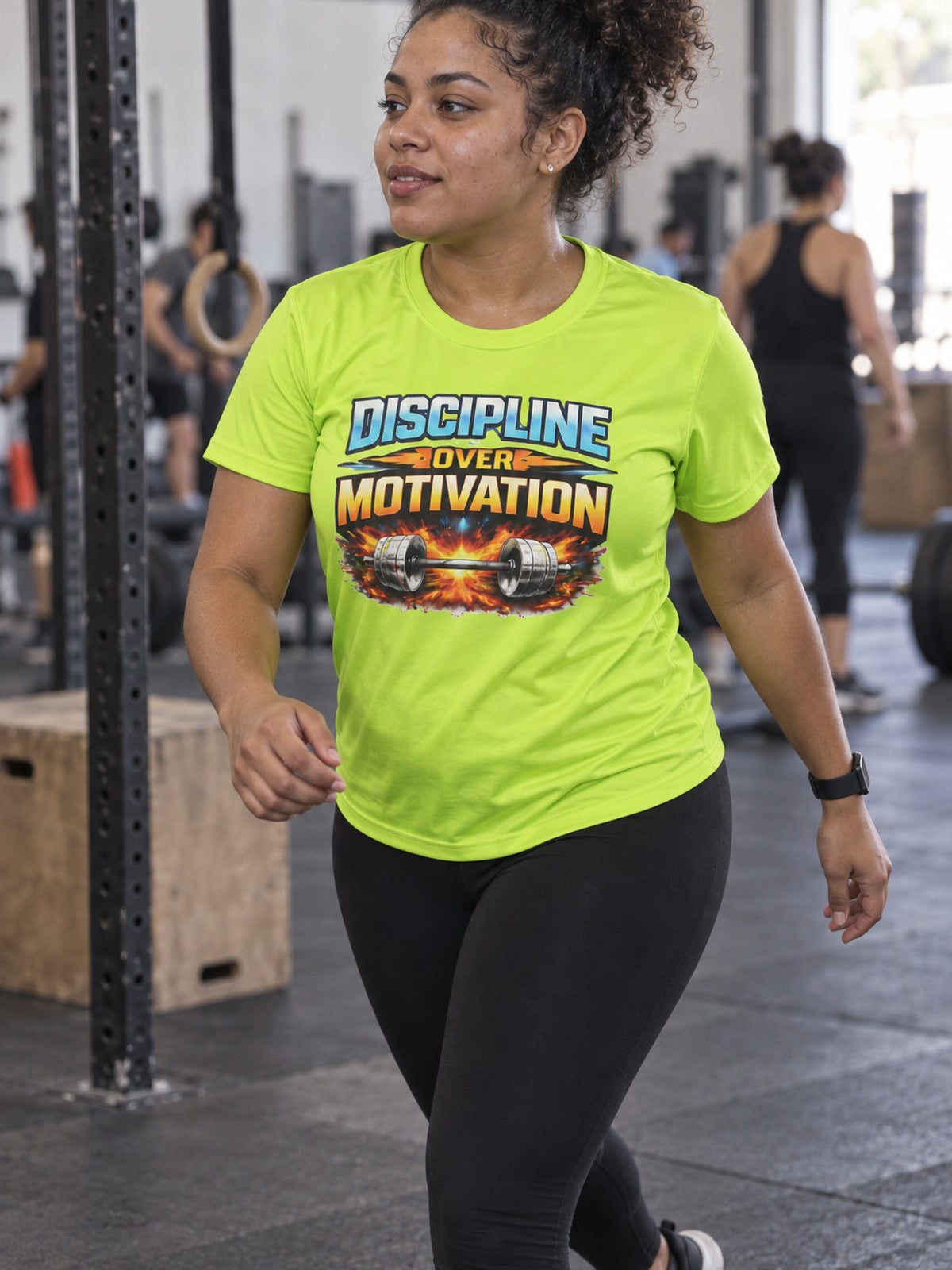 Woman wearing the Vantacore Motivation