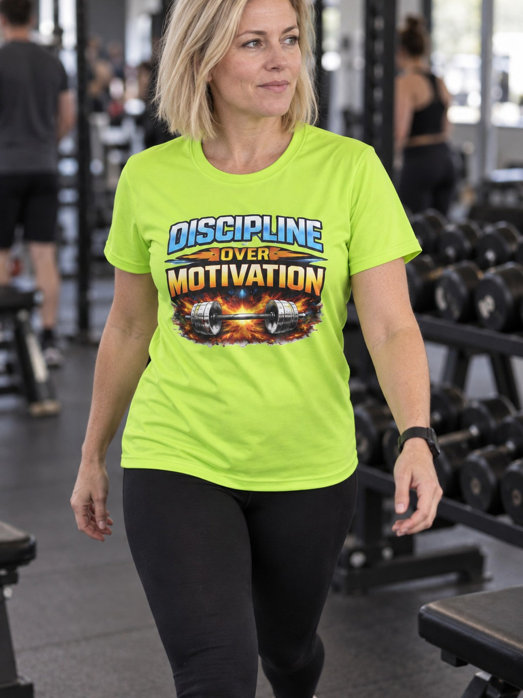 Woman wearing the Vantacore Discipline