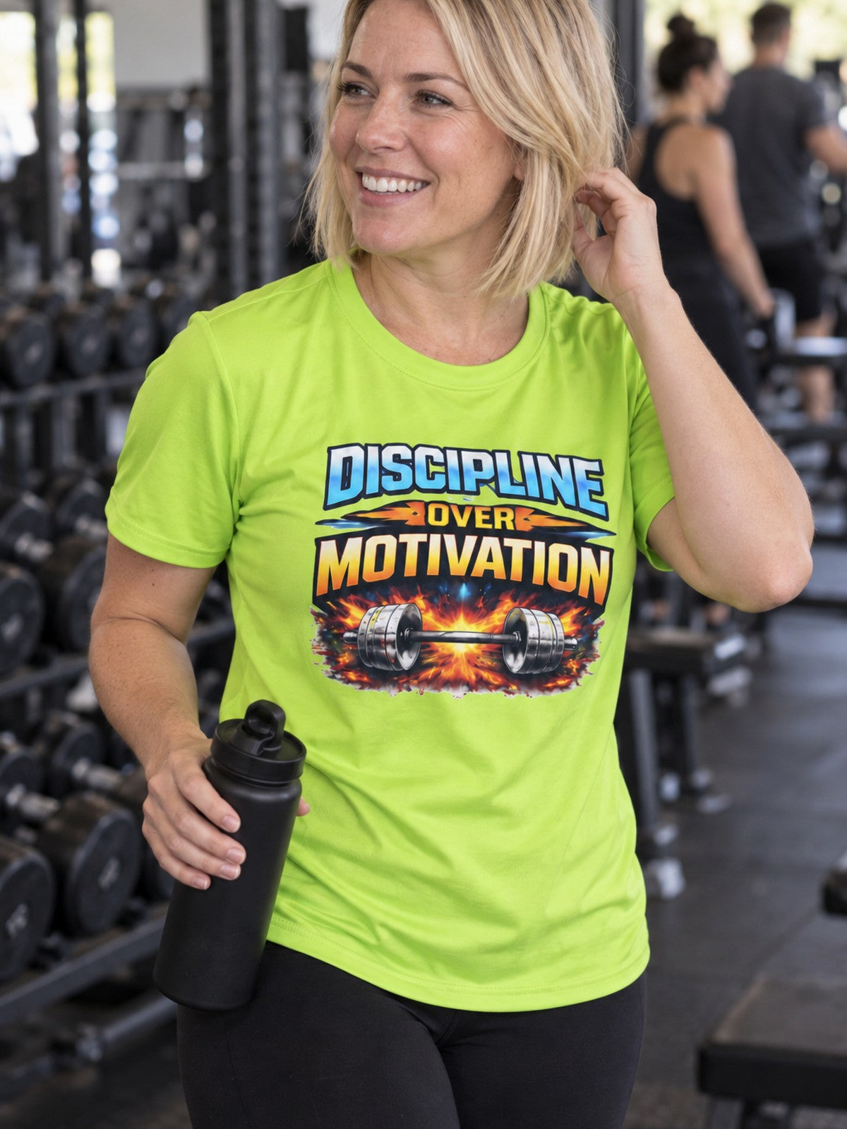 Woman wearing the Vantacore Discipline