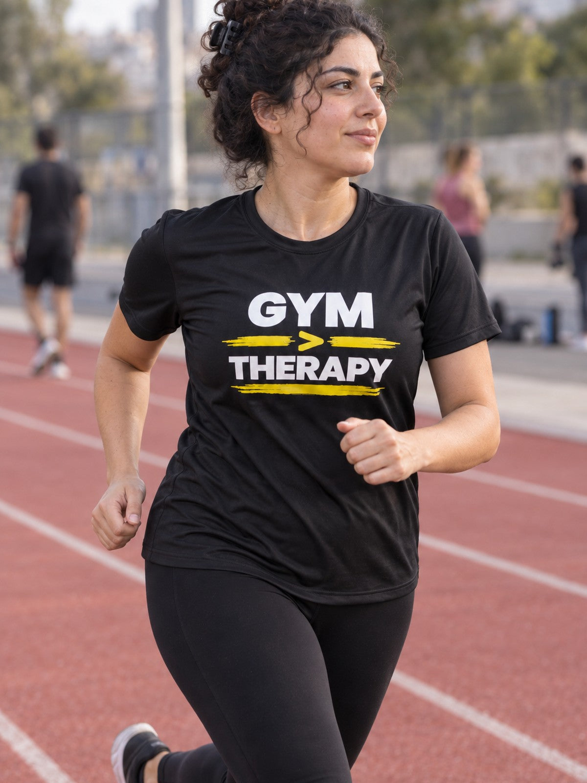 Woman wearing the Vantacore Gym Therapy