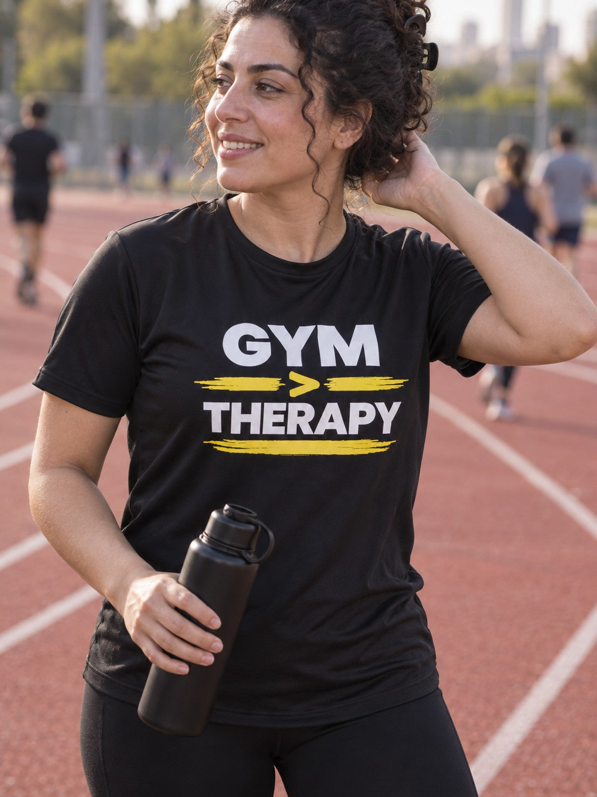 Woman wearing the Vantacore Gym Therapy