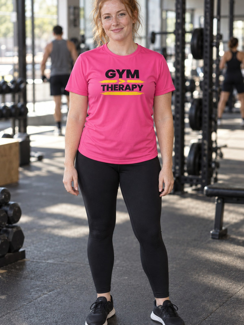 Woman wearing the Vantacore Gym Therapy