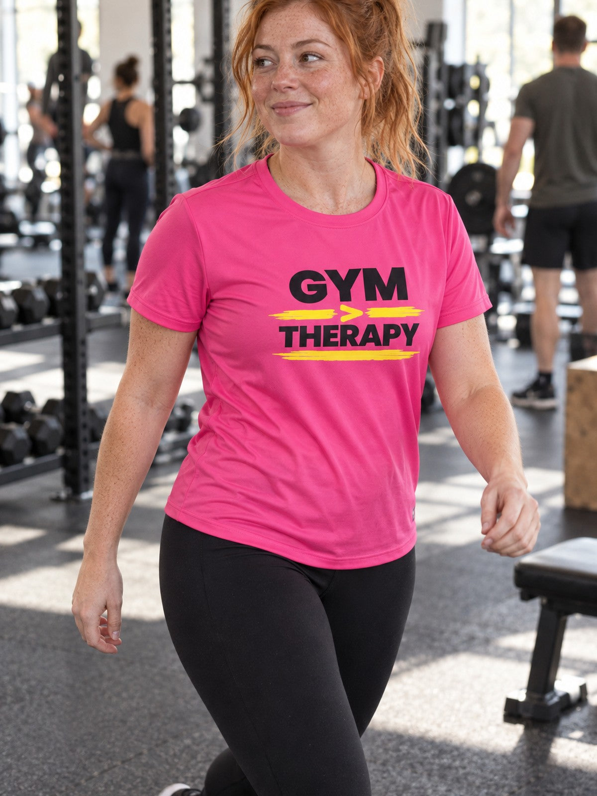 Woman wearing the Vantacore Gym Therapy