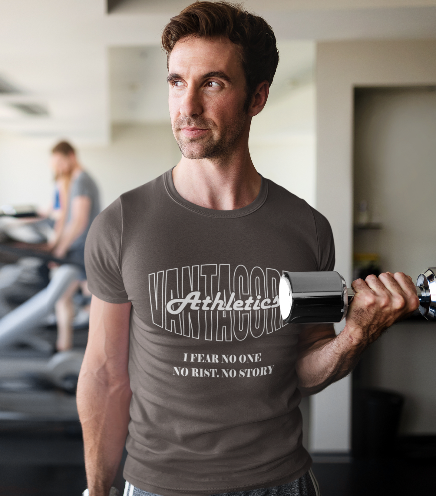 Vantacore Athletics Unisex Graphic T-Shirt | Motivational Gym Fitness Workout Tee