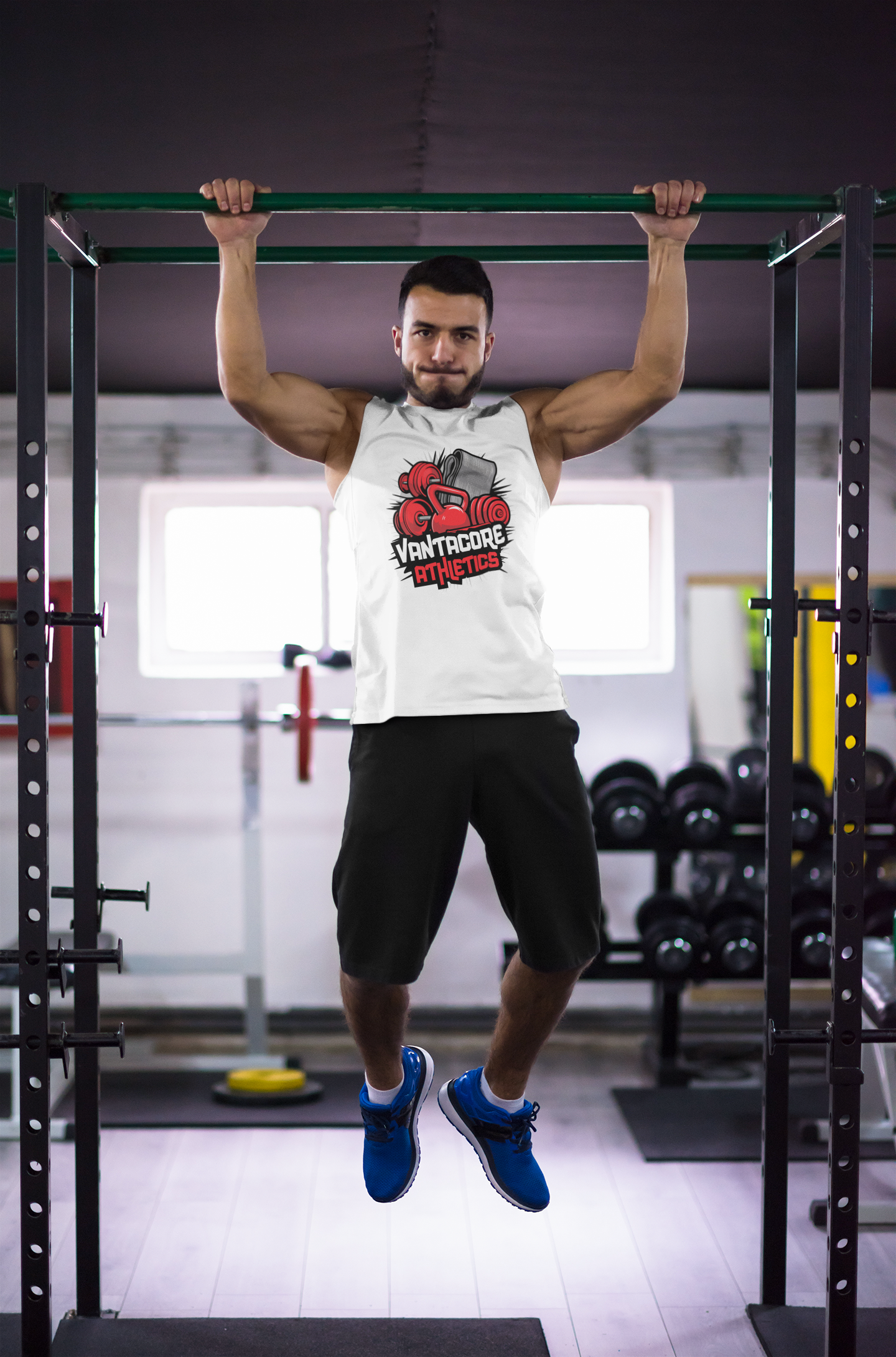 Vantacore Athletics Men's Muscle Tank | Gym Workout Sleeveless Tank Top | Fitness Training Tank
