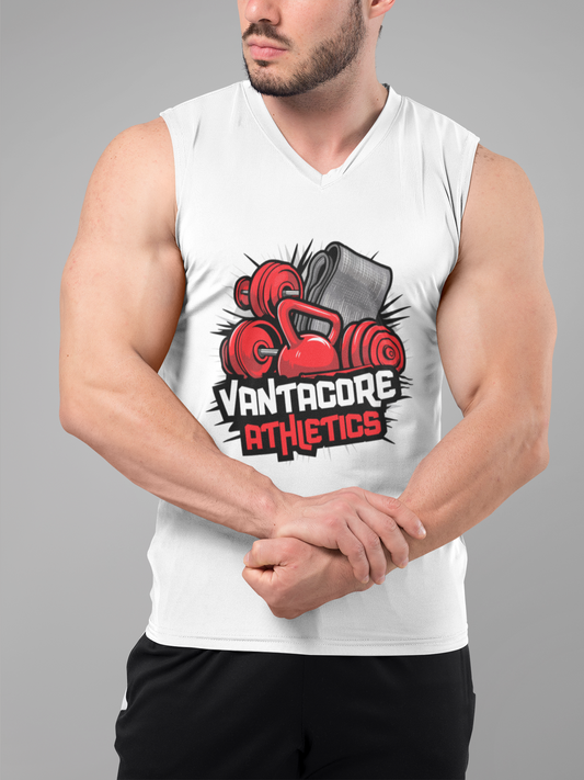 Vantacore Athletics Men's Muscle Tank | Gym Workout Sleeveless Tank Top | Fitness Training Tank
