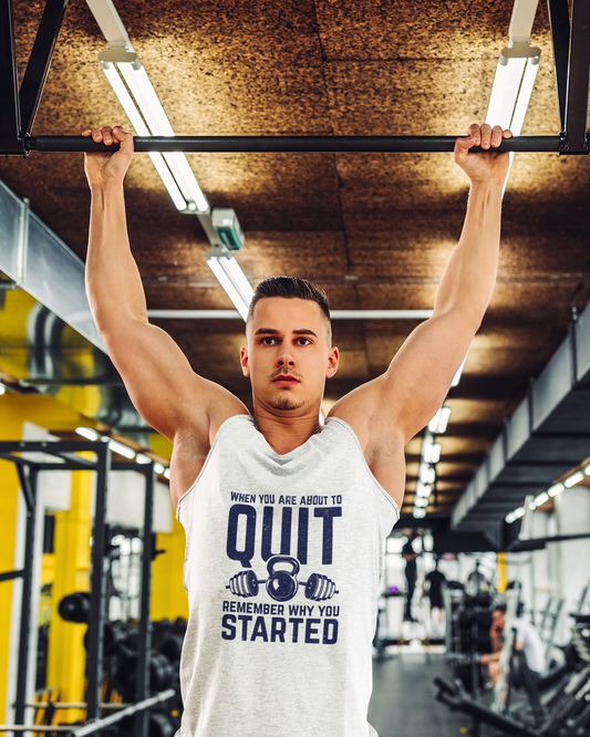 Remember Why You Started Tank Top – Motivational Gym Tank | Unisex Workout Sleeveless Shirt
