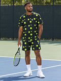 Tennis Volt Night Baseline Seam Men's Sports Jersey, front view