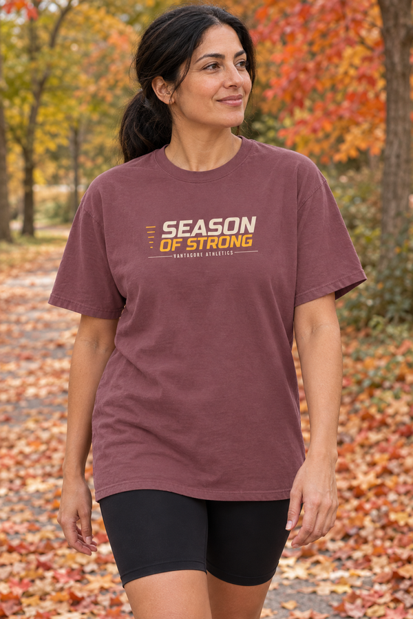 Season Of Strong | Women's Garment-Dyed Graphic Tee