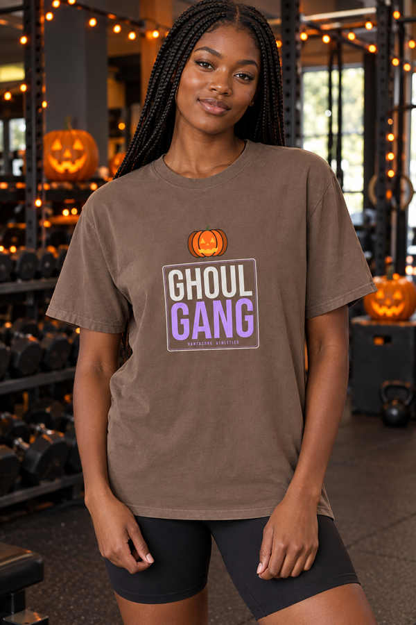 Ghoul Gang | Women's Halloween Garment-Dyed Graphic Tee