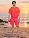 Yoga Sunset Fade Flow Lotus Men's Sports Jersey, front view